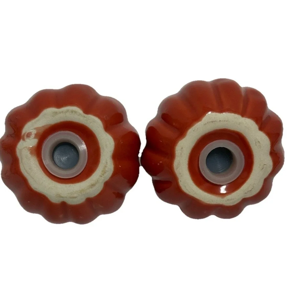 Ceramic Pumpkins Salt‎ And Pepper Shaker Set Thanksgiving Kitchen Fall Decor
